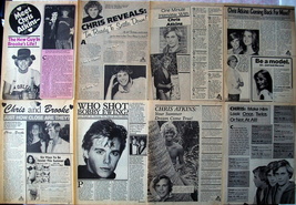 Christopher Atkins ~ Sixteen (16) B&amp;W Vintage Artilces Frm 1980-1984 ~ Clippings - £7.25 GBP