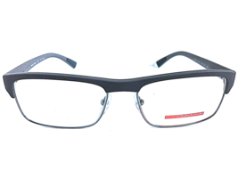 New PRADA Sport VPS 06F UR4-1O1 54mm Gray Clubmaster Men&#39;s Eyeglasses Frame  - $189.99