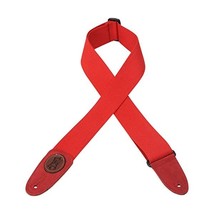 Levy&#39;s Leathers 2 Cotton Guitar Strap - Red  - £36.77 GBP