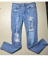 American Eagle Outfitters Super Stretch X Hi-Rise Jeggings Women’s 6 Reg... - $345.49 MXN