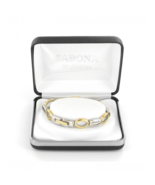 Sabona Magnetic Bracelet Lady Executive Designer Duet 331. Large . 7.5 - £69.21 GBP