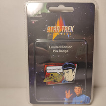 Star Trek Limited Edition Spock Fascinating Enamel Pin Official Character Badge - $16.44