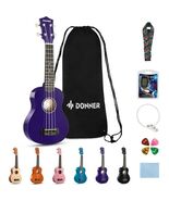  Soprano Ukulele Beginner Kit for Kids Adults 21 Inch Ukelele w/Case Str... - $29.69