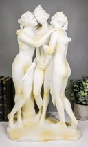 Hermitage Museum Replica Antonio Canova Three Graces Figurine Charites of Zeus - £78.32 GBP