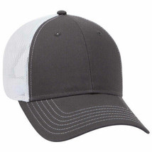 Charcoal/Charcoal/White Trucker Hat 6 Panel Low Profile Mesh Back 1dz 83... - $96.88