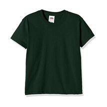 Fruit Of The Loom Boy's SS028B Short Sleeve T-Shirt, Green (Bottle Green... - $18.00