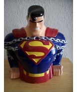 1997 Warner Bros. DC Comics Superman Cookie Jar - £79.93 GBP