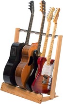 String Swing Guitar Stand for 6 Electric or Bass, or 3 Acoustic Guitars for Home - £133.51 GBP