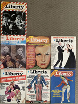 7 Vintage Liberty Nostalgia Magazine 1970&#39;s Greta Garbo Uncle Sam Fred Astaire - £30.43 GBP