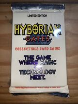 1995 Hyborian Gates CCG Limited Edition Booster Pack FACTORY SEALED Bori... - $2.48