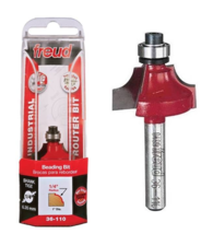 Router Bit 1-1/8&quot; D X 1/4&quot; X 2-3/16&quot; L Carbide Beading - Freud 36-110 - $398.23 MXN