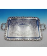 Moselle by International Silverplate Tea Tray with Grape Leaves (#4472) - $484.11