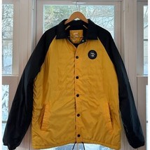 Vans X The North Face Torrey Coach Jacket Yellow Black Thermoball sz Lar... - $65.00