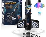 Rocket Launcher For Kids, Self-Launching Motorized Air Rocket Toy, Outdo... - £58.06 GBP