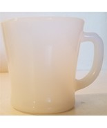 Anchor-Hocking glass white coffee mugs oven-proof model pattern 1212 - $15.00