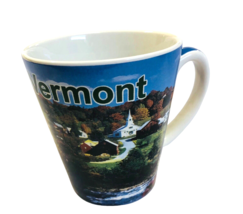Vermont Mug Coffee Picture Wrap Around Logo 4 in Tall Moose Bridge Church - $15.83