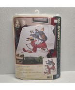Dimensions Emma&#39;s Friends Quilt Stamped Cross Stitch Kit Snowman - New! - $87.44 CAD