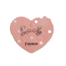4mm 2mm Round Cut Clear Rhinestones Earrings 2 Pairs Silver Plated Posts - $14.99