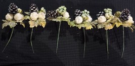 Lot Of Floral Decorations  - 6 Pieces  - £5.75 GBP