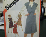 Simplicity 5196 Misses Set of Jumpers Pattern - Size 10/12/14 - $6.07