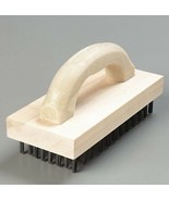 Butcher, Block Brush Flat, Steel Metal, Bristle W/ Handle 9&quot; X 4&quot; (12 PCS) - $4,135.00 MXN