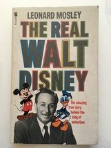 The Real Walt Disney - Leonard Moseley (Uk Futura Paperback) - £3.39 GBP
