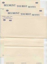 Belmont Tourist Hotel Stationery Lake Charles Louisiana 1950&#39;s - $17.82