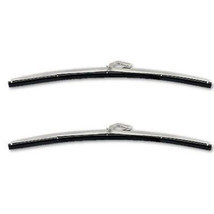 67-72 Chevy &amp; GMC Truck 15&quot; Polished Stainless Steel Windshield Wiper Blade Pair - £22.98 GBP