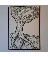 ACEO Original Ink Sketch Tree - $6.00