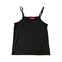 Saix Women`s Tank Top T-shirt Top Black Sleeveless Size M - £3.76 GBP