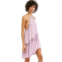 Free People Sky Full of Stars Lavender Tunic Mini Dress Small NWOT - $1,126.07 MXN