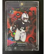 2025 Wild Card Metallix Ashton Jeanty Red 1/1 Las Vegas Raiders Rookie - $37.61