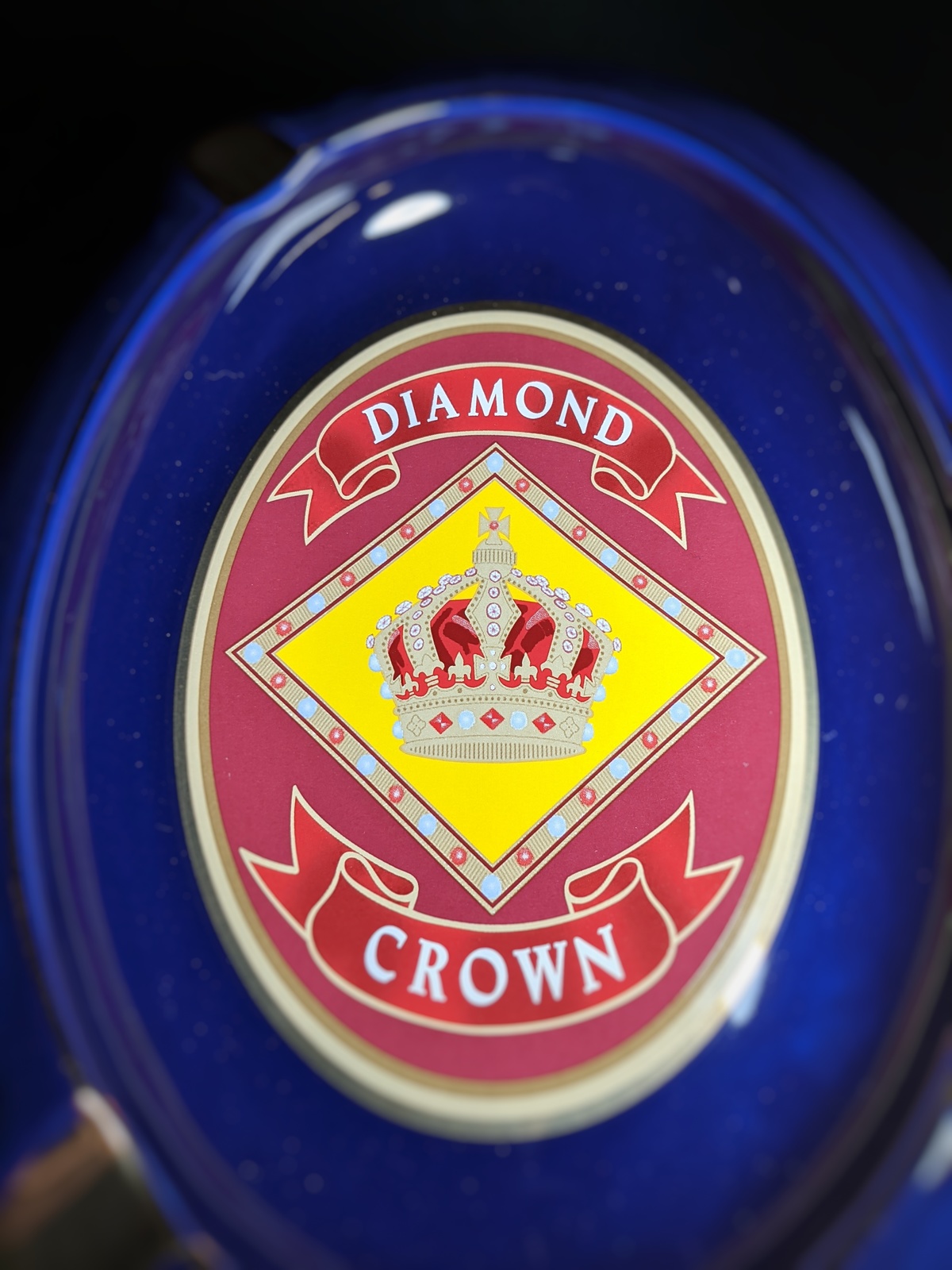  Diamond Crown Ceramic Cigar Ashtray NIB
