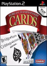 World Championship Cards (Playstation 2, PS2)   *Brand New, Sealed* - $9.69