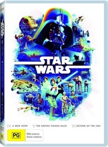 Star Wars A New Hope / Empire Strikes Back / Return of the Jedi DVD | Region 4 - £14.32 GBP