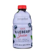 Antioxidant Solutions 100% Blueberry Juice 32oz. Not from Concentrate 01... - £11.94 GBP