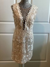 A.PEACH Ivory Dress Size M NWT - $30.21