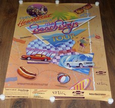 The Beach Boys Concert Poster Vintage 1988 Los Angeles Coliseum Usc Trojans - £239.00 GBP