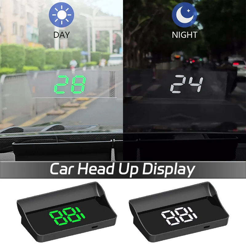 New HD Car Head Up Display W1 HUD Windshield Projector GPS System For All Car - £17.55 GBP