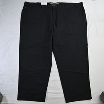NEW Harbor Bay 62 x 32 Continuous Comfort Loose Fit Black Mens Denim Jeans - £31.87 GBP