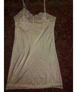 Wacol Ivory Satin Slip Size L Lady Lynne Barbizon Charmode Wondermaid 38 40 - $475.72 MXN