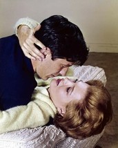 The Killers 1964 John Cassavetes about to kiss Angie Dickinson on bed 8x10 photo - $9.75