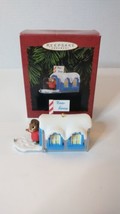 Hallmark Christmas Ornament 1996 Chipmunk Snowy Mailbox New Home - £9.38 GBP