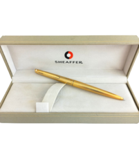 SHEAFFER AGIO Reminder Clip ball point pen in gold 12 K Gold Filled in g... - £30.37 GBP
