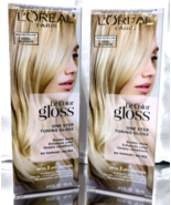 2x L&#39;Oreal Paris Le Color Gloss One Step Toning Gloss ~ Cool Blonde - $18.50