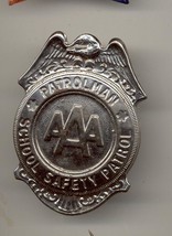 AAA safety school patrolman badge - $368.02 MXN