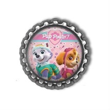 SKYE &amp; EVEREST Pup Power! 3D Bottle Cap Magnet for Frig / Locker / File ... - $92.73 MXN