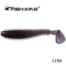 FISH  5pcs/pack Spikey Shad Heehog 90mm/4g Fishing Soft Lure Sea Cucumber Paddle - £51.94 GBP