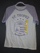 St. Tropez Destinations H.I.S. International Purple T-Shirt Size M - $24.75