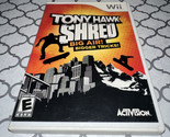 Tony Hawk: Shred (Nintendo Wii, 2010) Fast Ship! Complete CIB - $5.89